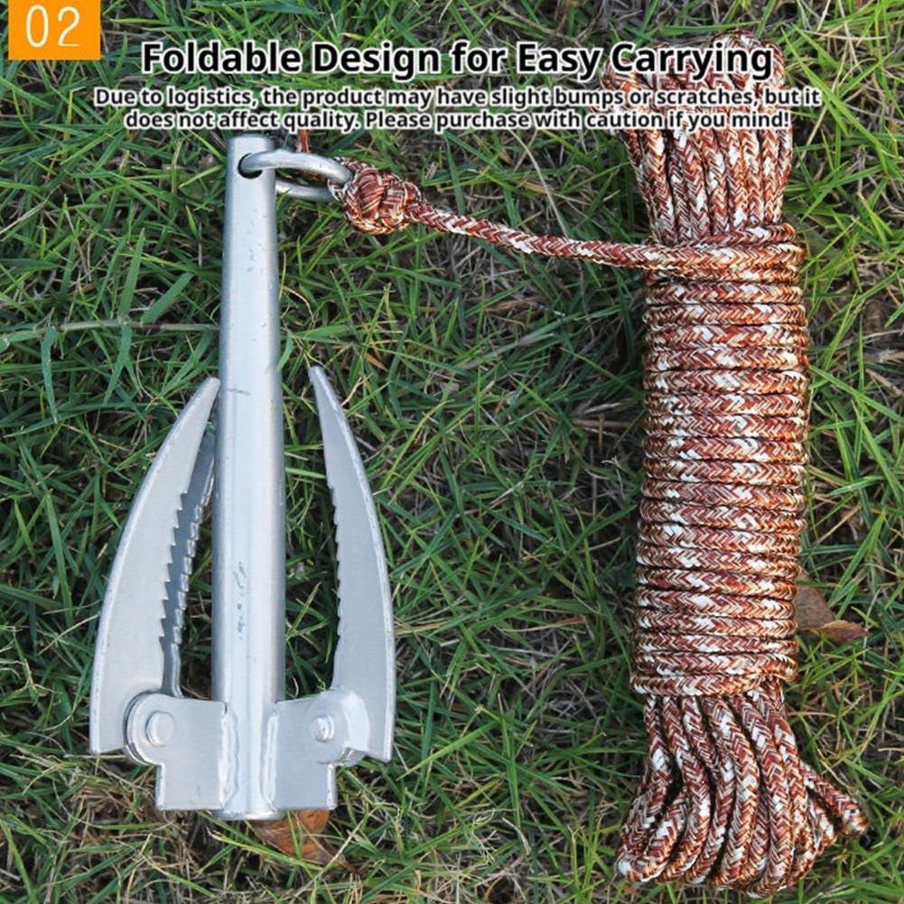 Outdoors Grappling Hook Surviv - Fishing Boat Anchor incelemesi ve fiyatı