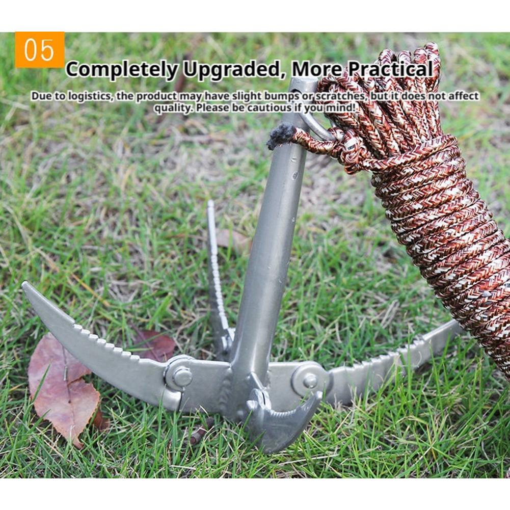 Outdoors Grappling Hook Surviv - Fishing Boat Anchor incelemesi ve fiyatı