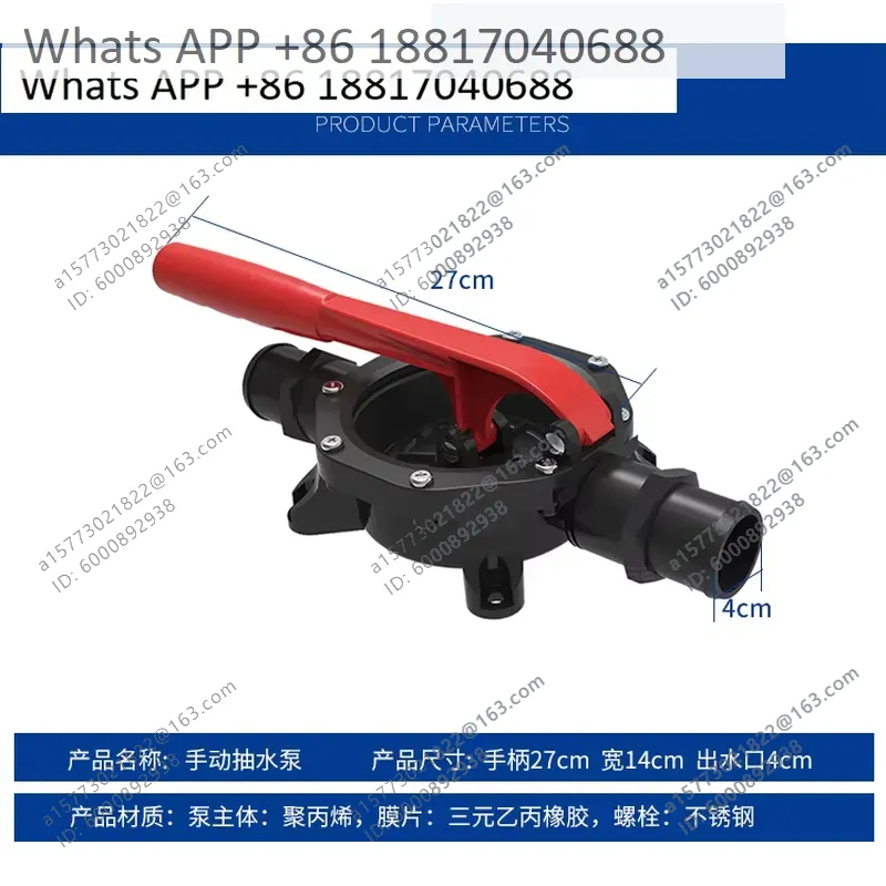 1PC for Marine Hand Crank Bilg - Fishing Boat Bilge Pump incelemesi ve fiyatı