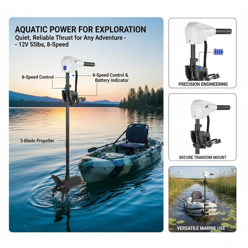 Electric Outboard Motor 30-In  - Fishing Boat Outboard Motor incelemesi ve fiyatı