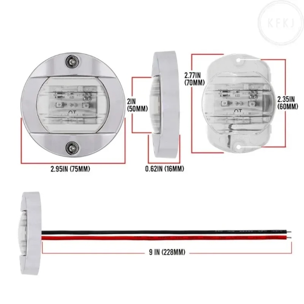 For Yacht Fishing Vessel 12V/2 - Fishing Boat Navigation Light incelemesi ve fiyatı