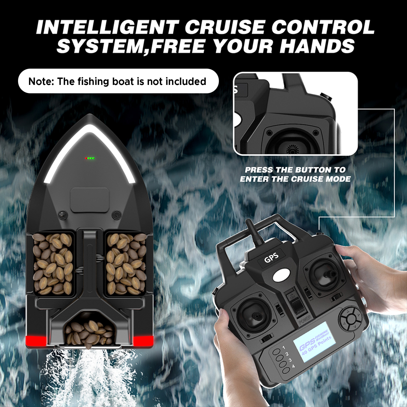 Remote Control for V020 GPS Fi - Fishing Boat Gps incelemesi ve fiyatı