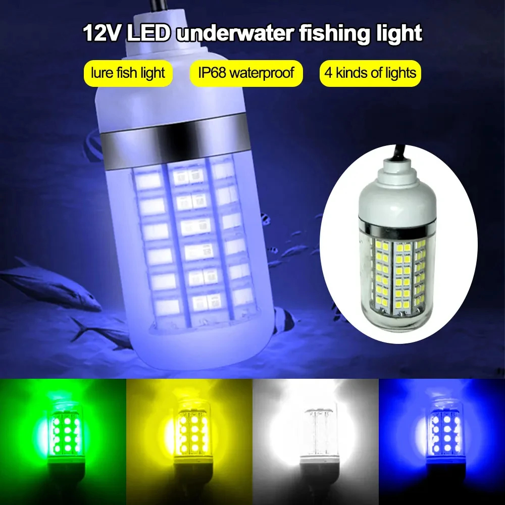 12V Underwater Lamp 15W 108 LE - Fishing Boat Navigation Light incelemesi ve fiyatı