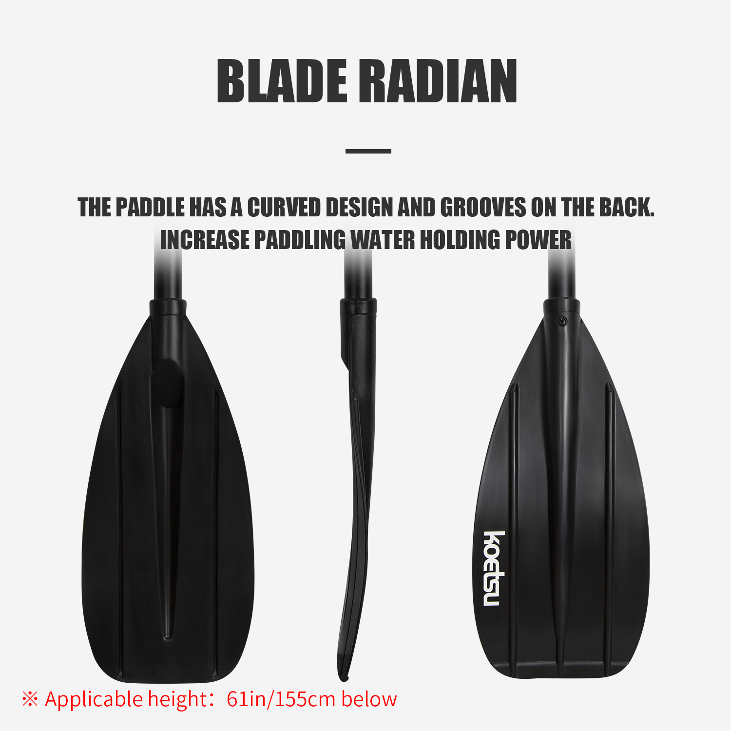 KOETSU Aluminum Alloy Double-H - Fishing Boat Paddle incelemesi ve fiyatı