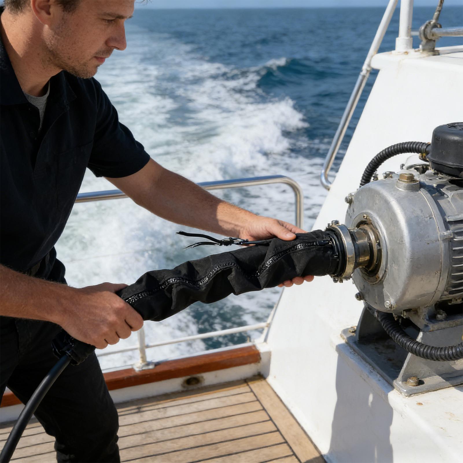 Outboard Rigging Sleeve 48 Inc - Fishing Boat Trolling Motor incelemesi ve fiyatı