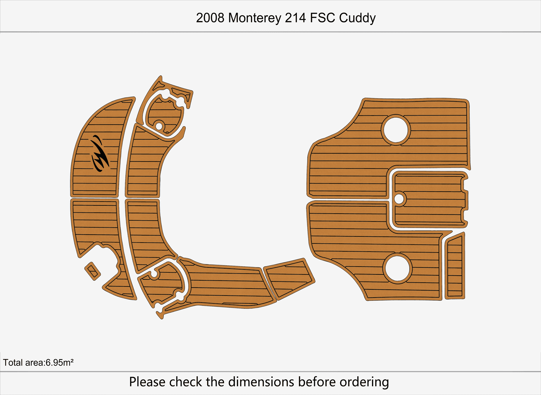 Non-Slip EVA Faux Teak Marine  - Fishing Boat Fiberglass incelemesi ve fiyatı