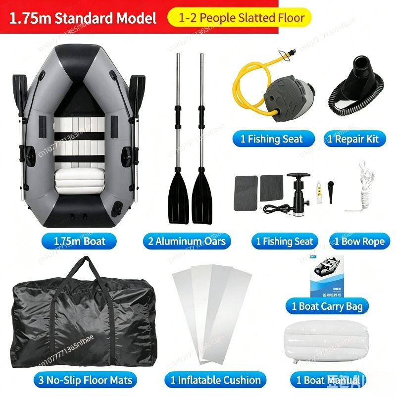 1.75m Rubber Inflatable Boat A - Fishing Boat Inflatable incelemesi ve fiyatı