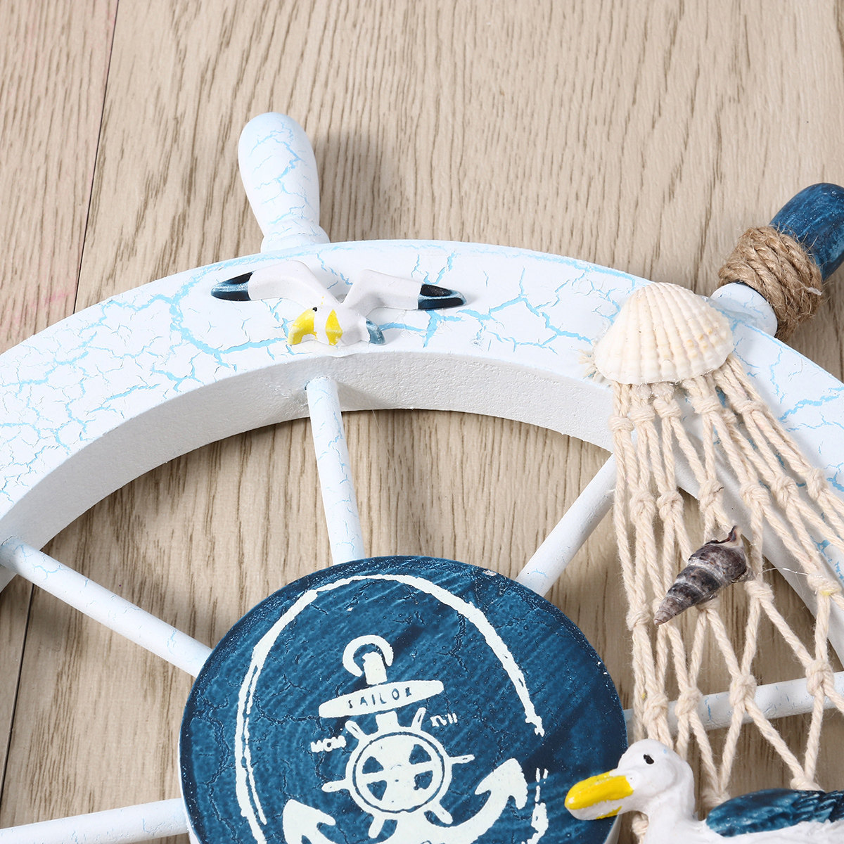 Wooden Ship Wheel Eight Spokes - Fishing Boat Steering Wheel incelemesi ve fiyatı