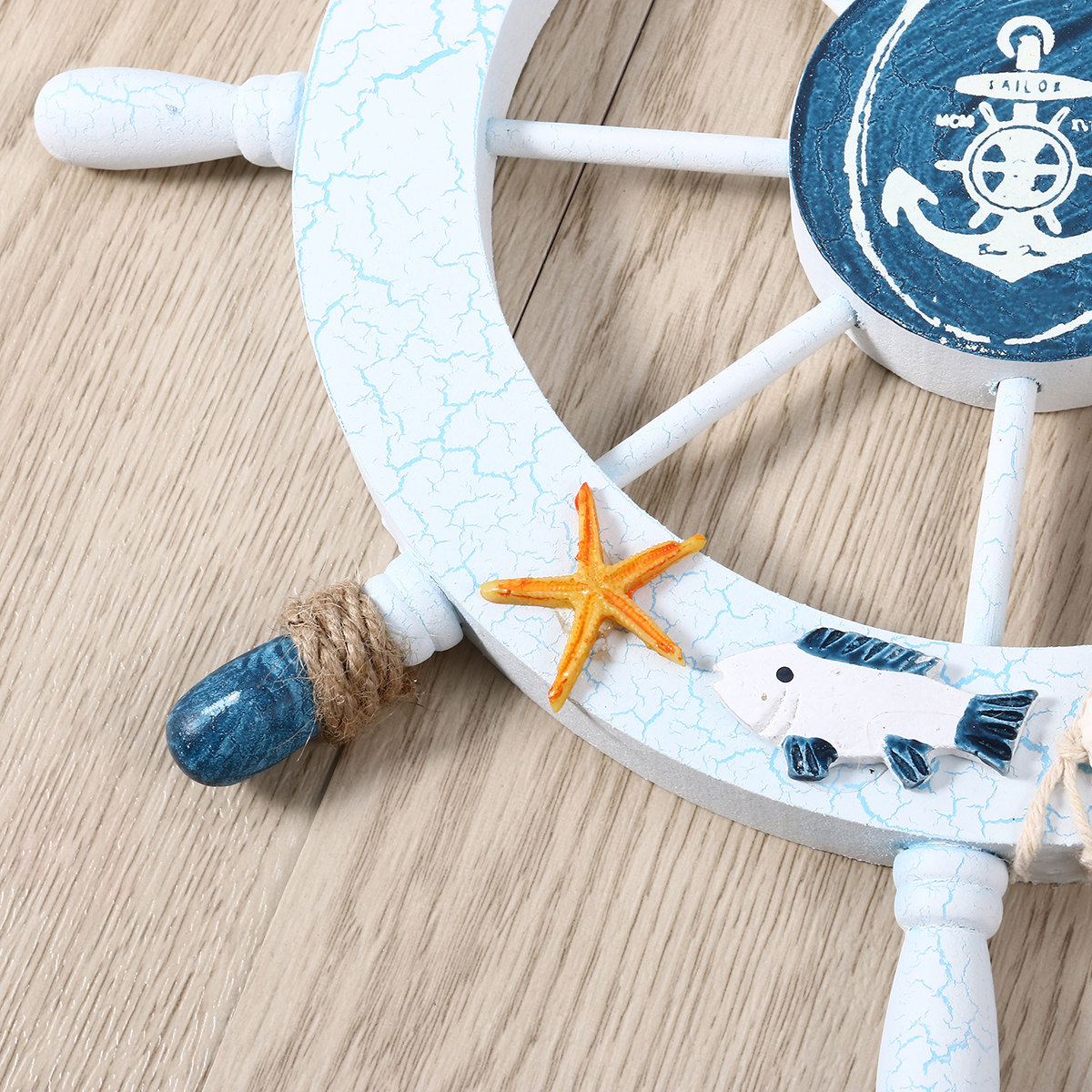 Wooden Ship Wheel Eight Spokes - Fishing Boat Steering Wheel incelemesi ve fiyatı