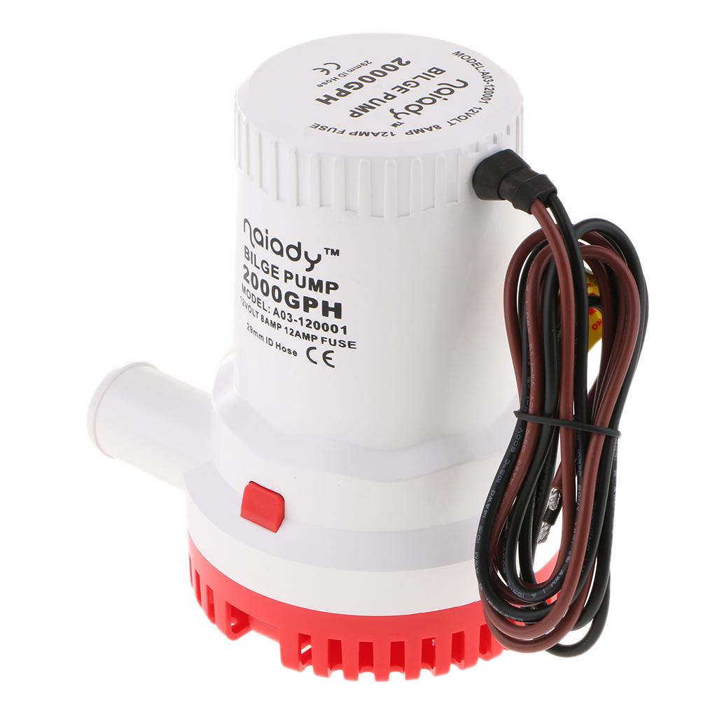 Electric Bilge Pump 2000GPH Su - Fishing Boat Bilge Pump incelemesi ve fiyatı