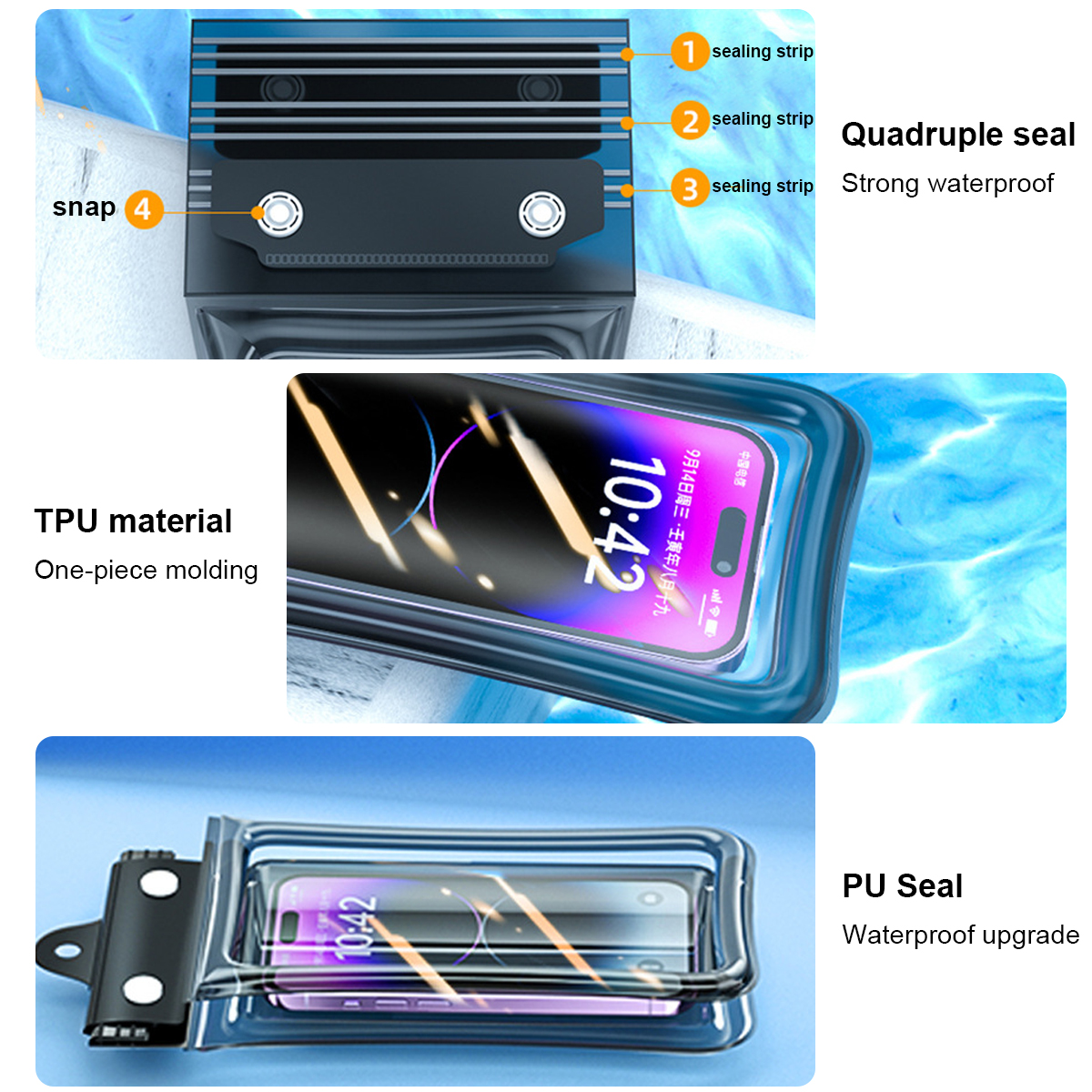 Floating Waterproof Phone Case - Fishing Boat Cover incelemesi ve fiyatı