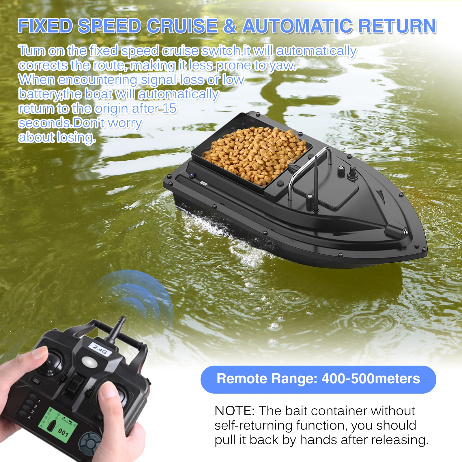 D16E GPS 12000mAh Fishing Bait - Fishing Boat Gps incelemesi ve fiyatı