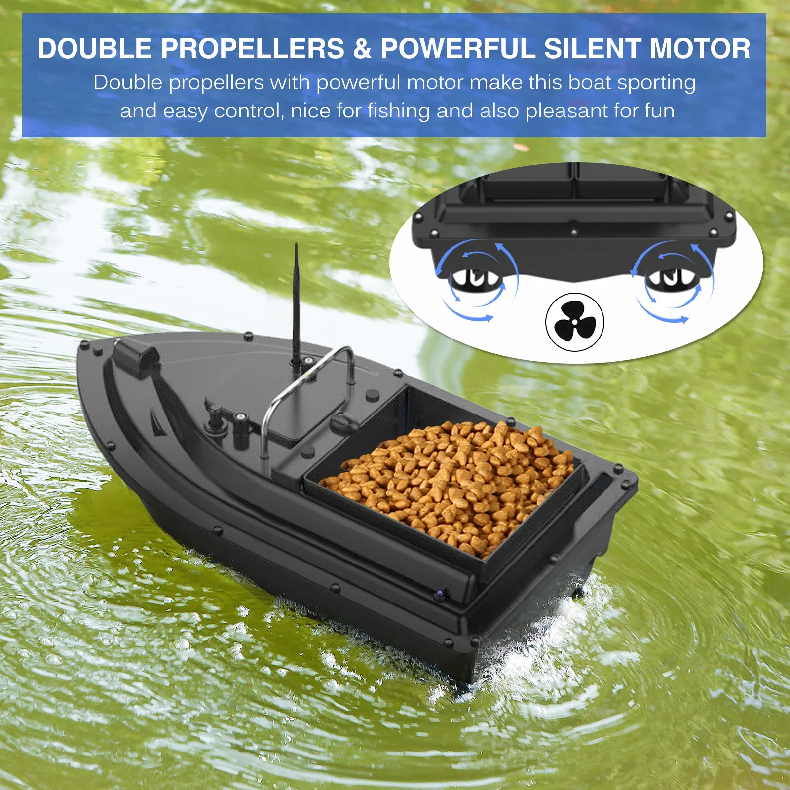 D16E GPS 12000mAh Fishing Bait - Fishing Boat Gps incelemesi ve fiyatı
