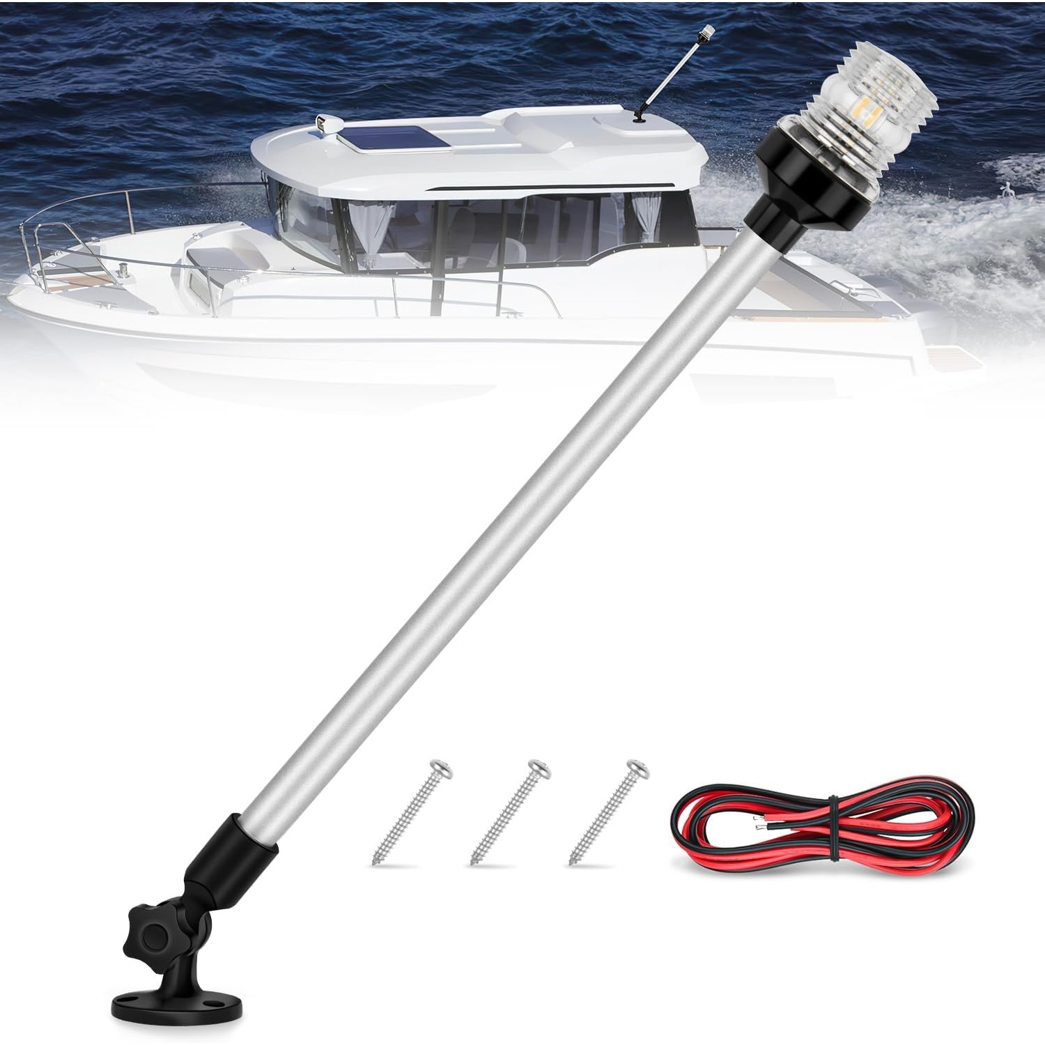 Nilight Marine Boat Stern Ligh - Fishing Boat Navigation Light incelemesi ve fiyatı