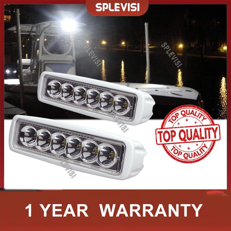 2pcs 12V 6 LED Deck Marine Spr - Fishing Boat Navigation Light incelemesi ve fiyatı
