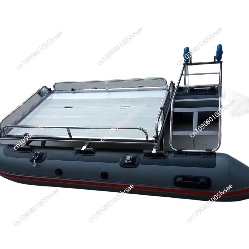 Aluminium Deck PVC Pontoon 1/2 - Fishing Boat Aluminum incelemesi ve fiyatı