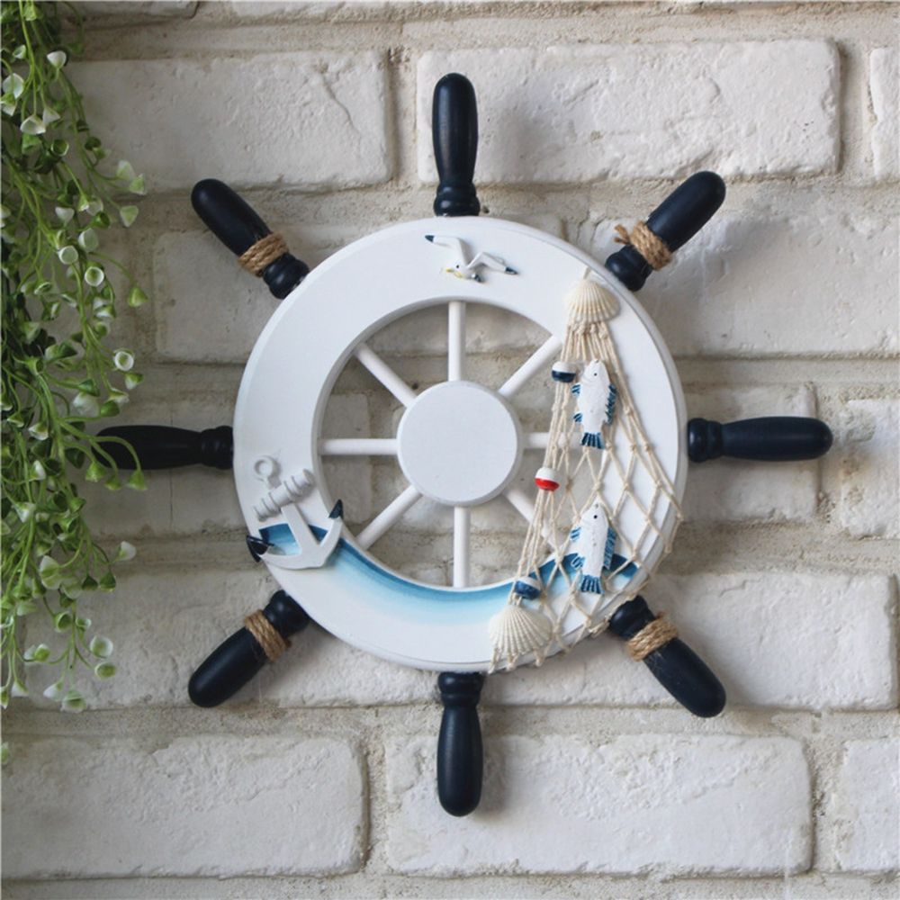 Vintage Nautical Decoration Cr - Fishing Boat Steering Wheel incelemesi ve fiyatı