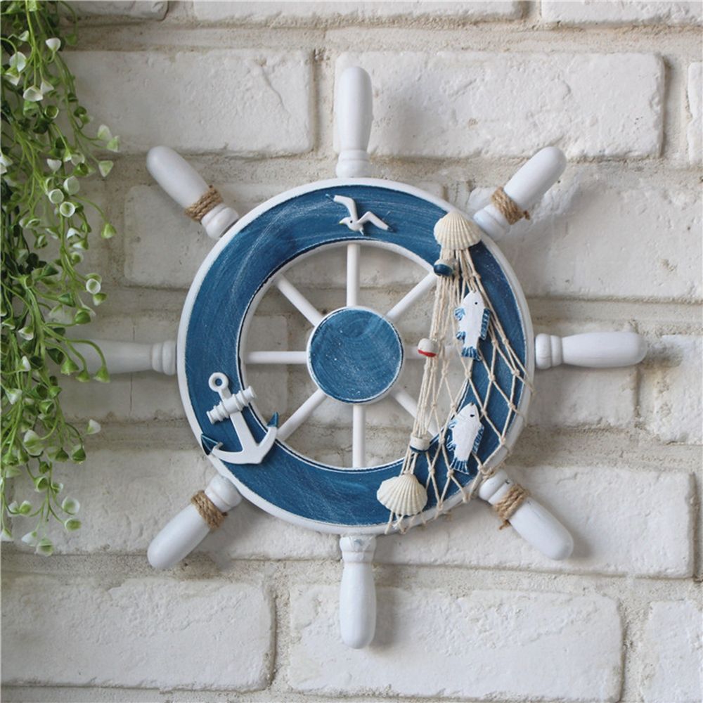 Vintage Nautical Decoration Cr - Fishing Boat Steering Wheel incelemesi ve fiyatı