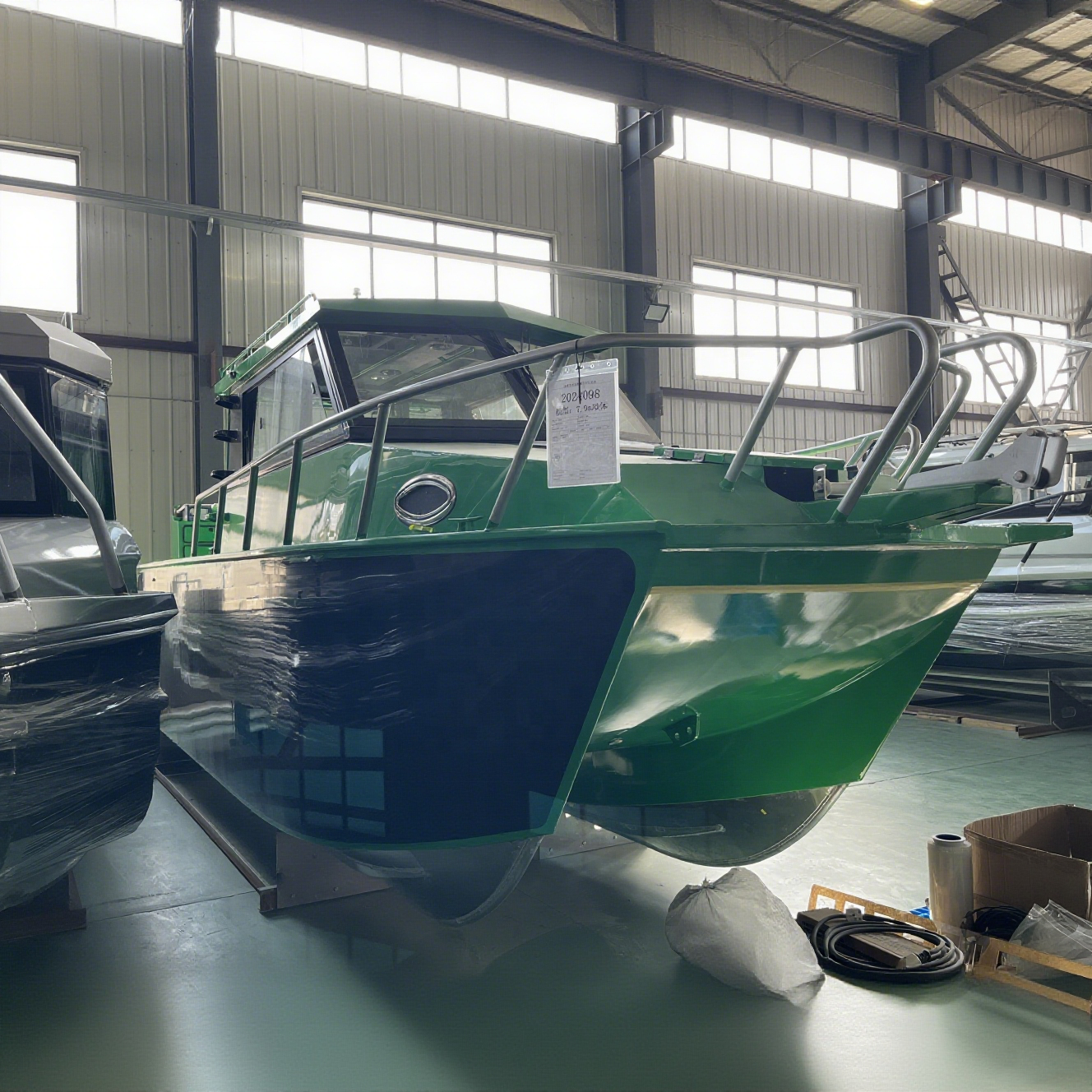 Luxury 7.9m 26ft Aluminium Wel - Fishing Boat Fiberglass incelemesi ve fiyatı