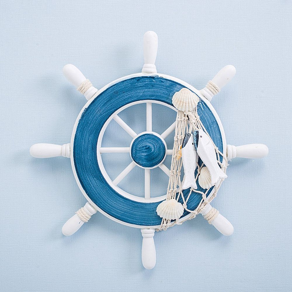 Style 9 Inch Fishing Net Home  - Fishing Boat Steering Wheel incelemesi ve fiyatı