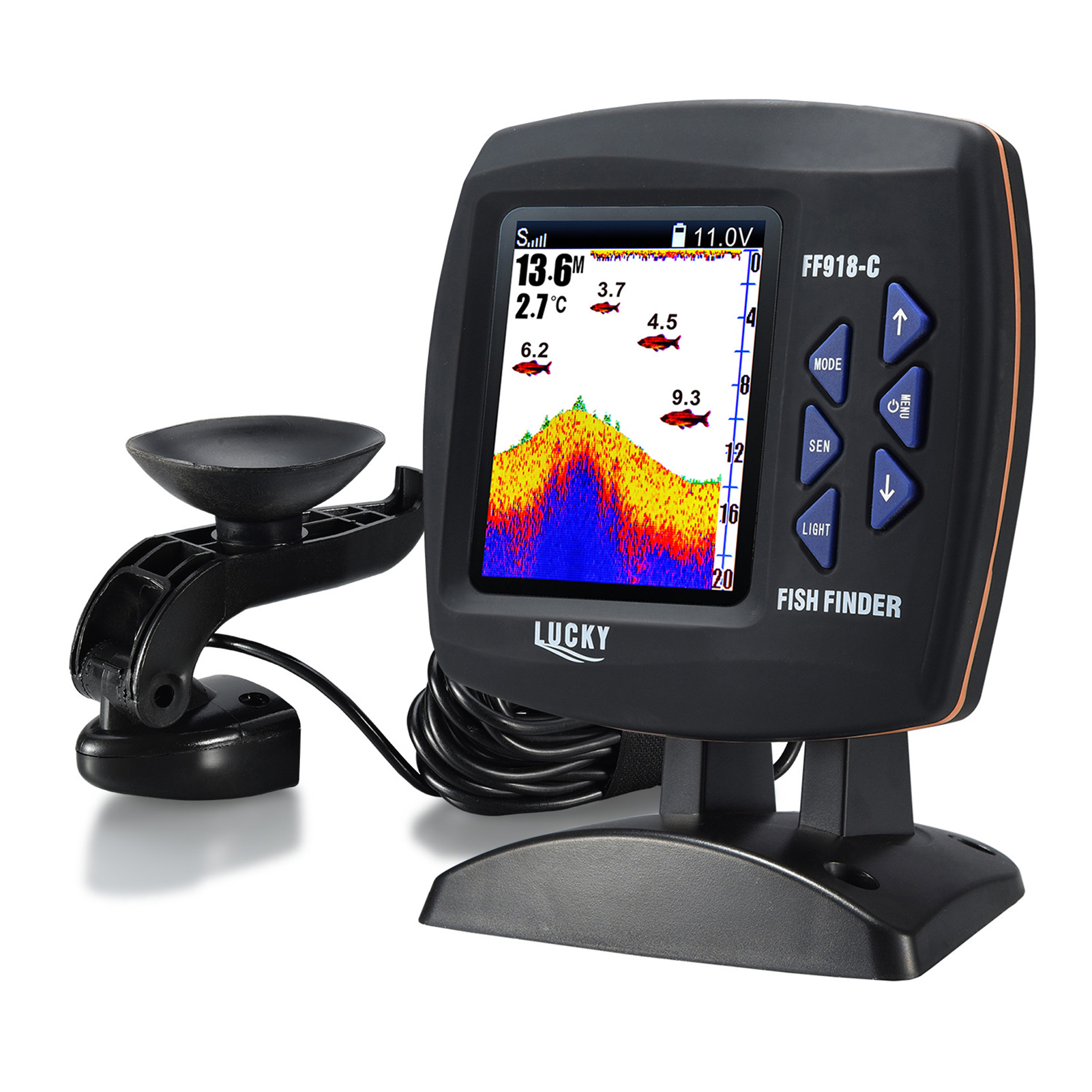 Fish Finder Wireless Sonar Sen - Fishing Boat Depth Finder incelemesi ve fiyatı