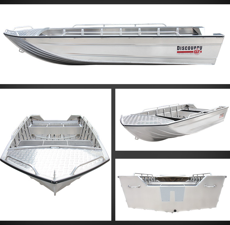 New 16 ft Deep V Hull Welded A - Fishing Boat Aluminum incelemesi ve fiyatı