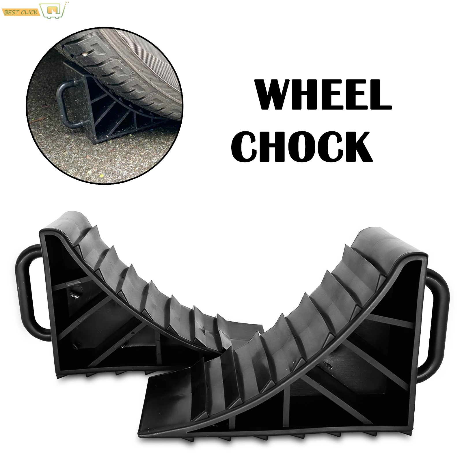 2 Pcs Portable Wheel Chock wit - Fishing Boat Trailer incelemesi ve fiyatı