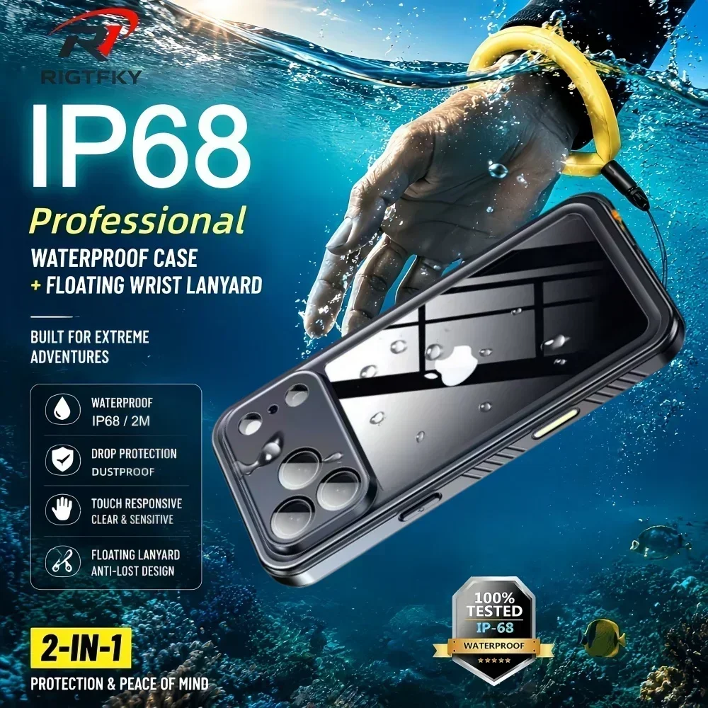 IP68 Waterproof Case for iphon - Fishing Boat Cover incelemesi ve fiyatı