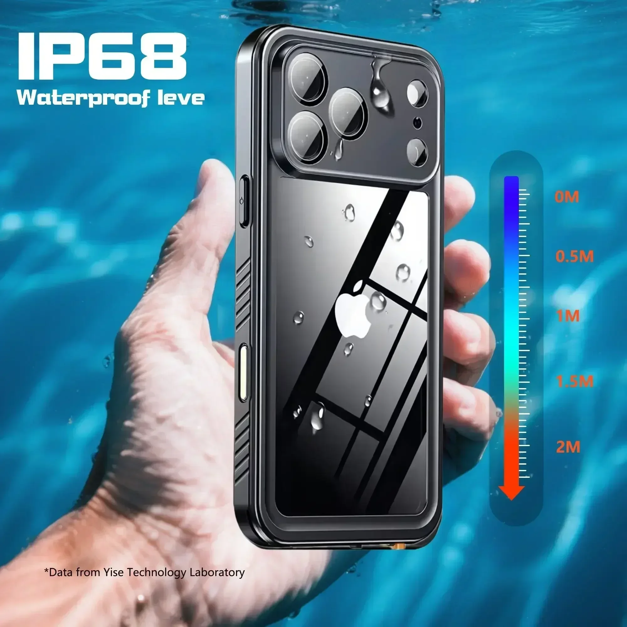 IP68 Waterproof Case for iphon - Fishing Boat Cover incelemesi ve fiyatı