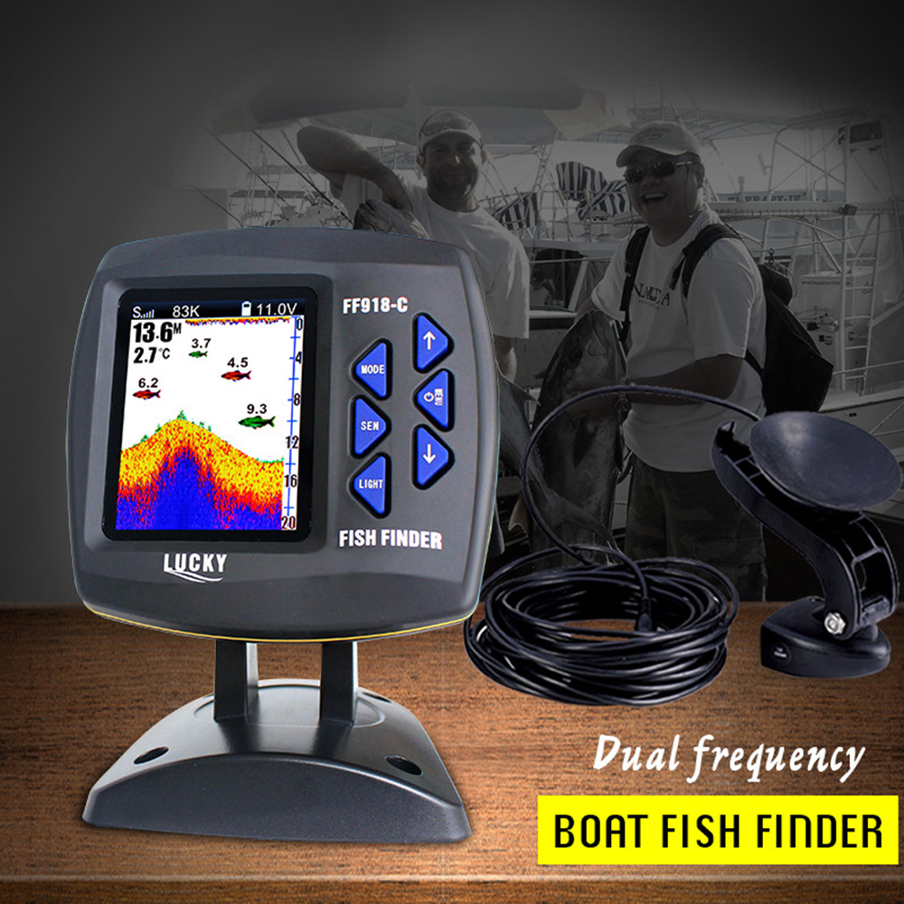 FF918-C100DS Color Screen Wire - Fishing Boat Depth Finder incelemesi ve fiyatı