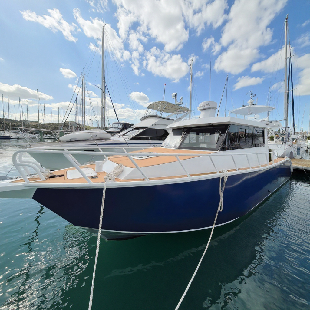 9m 29.5ft Aluminum Cabin Sport - Fishing Boat Fiberglass incelemesi ve fiyatı