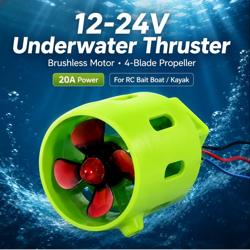 12-24V 20A Brushless Underwate - Fishing Boat Oar incelemesi ve fiyatı