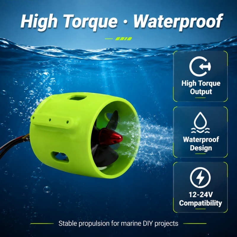 12-24V 20A Brushless Underwate - Fishing Boat Oar incelemesi ve fiyatı