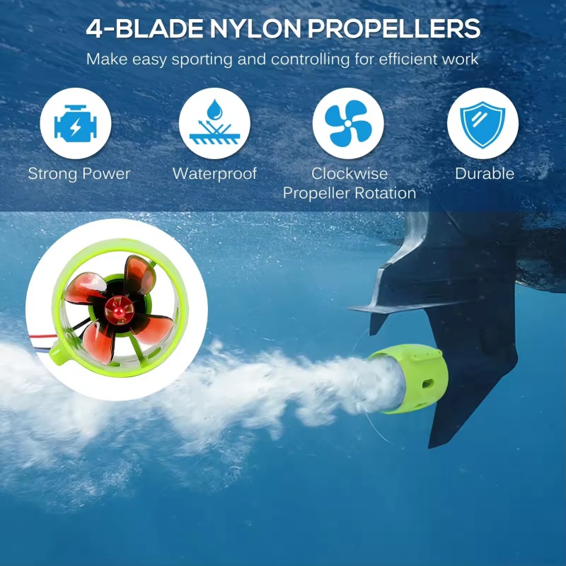 12-24V 20A Brushless Underwate - Fishing Boat Oar incelemesi ve fiyatı
