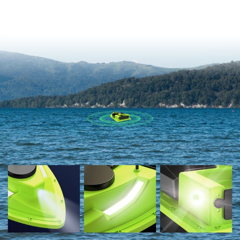 D19 GPS RC Bait Boat 600M 4 Ho - Fishing Boat Gps incelemesi ve fiyatı