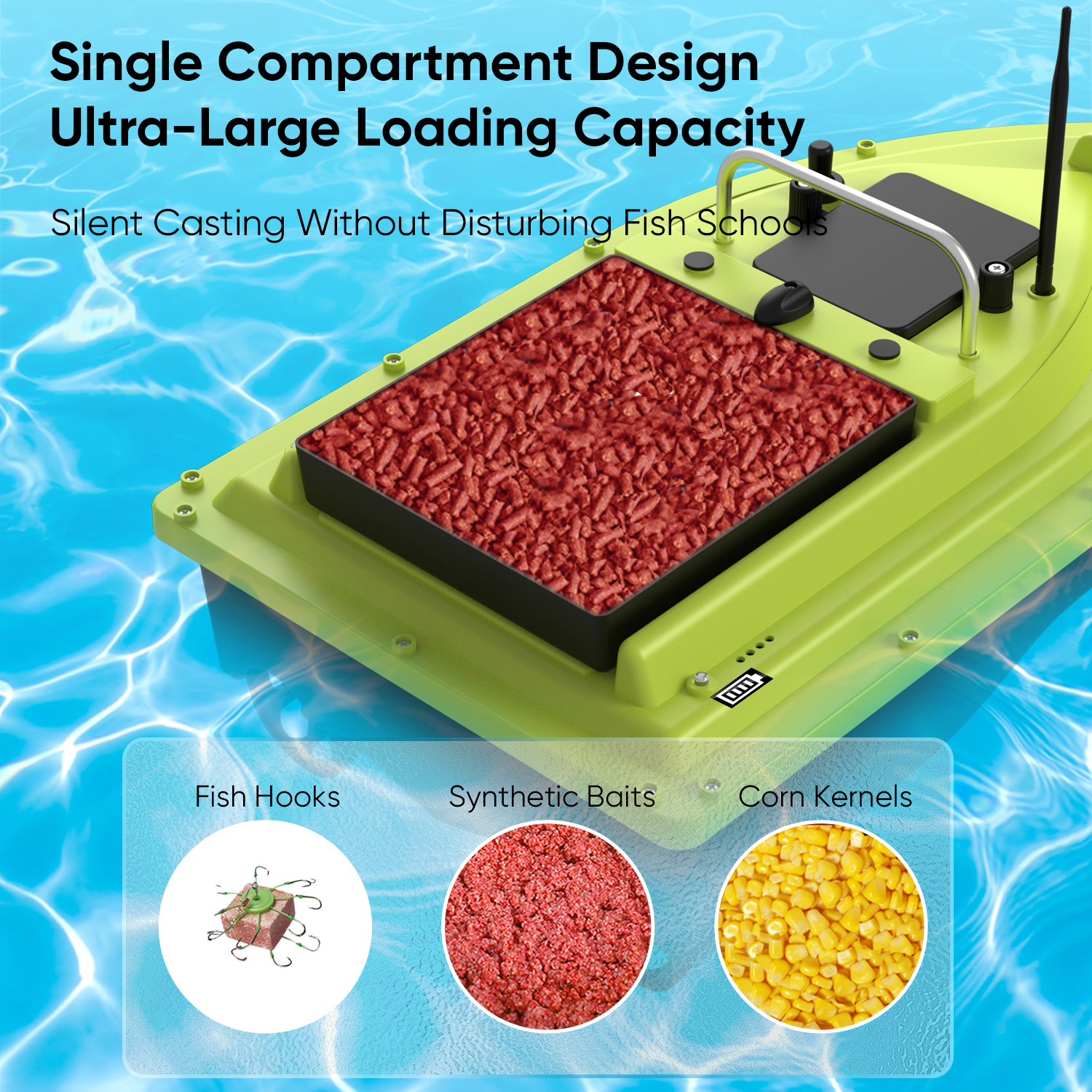 RC Fishing Bait Boat with Sona - Fishing Boat Gps incelemesi ve fiyatı
