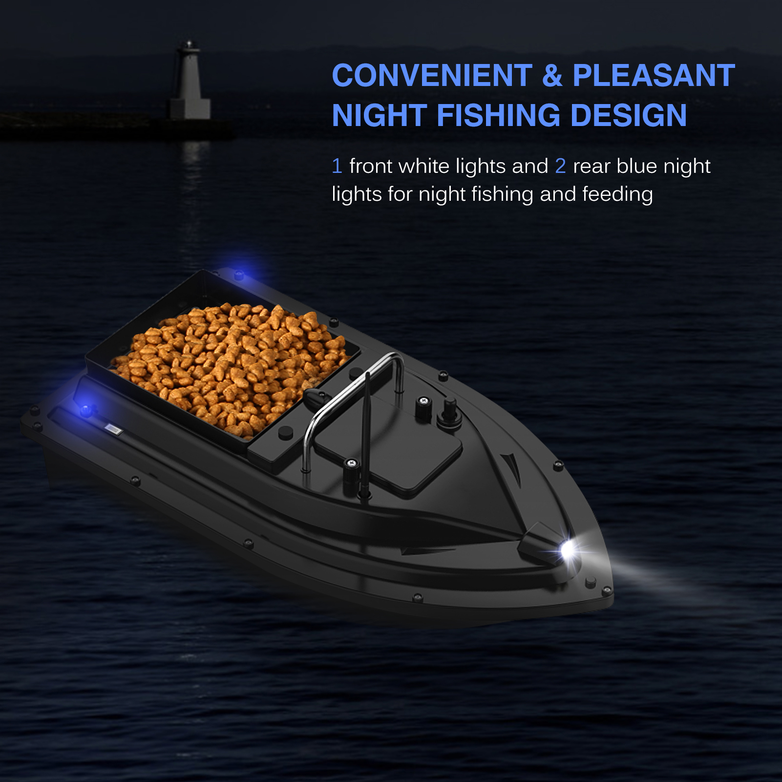 D16E GPS Fishing Bait Boat wit - Fishing Boat Gps incelemesi ve fiyatı